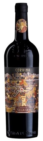 Вино Кантина ди Неграр Корвина Верона красное полусухое 0,75л