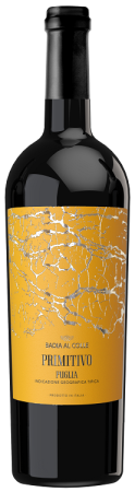 Вино Бадиа Аль Колле Примитиво красное полусухое 0,75л