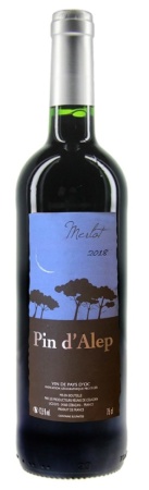 Вино Пин д Алеп Мерло красное сухое 0,75л