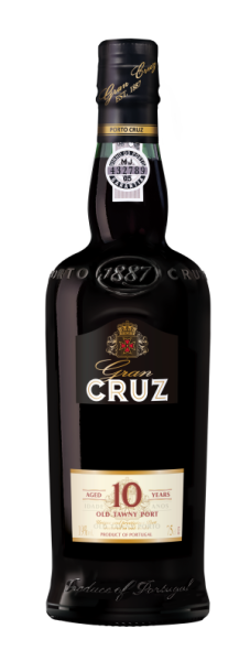 Вино ликерное Портвейн Порто Гран Круз 10 лет 0,75л
