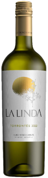 Вино Ла Линда Торронтес белое сухое 0,75л