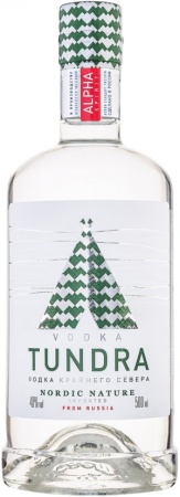 Водка Тундра Нордик Нэйче 0,5л