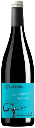 Вино Бордо Супериор Шато Ле Гран Вердю Ля Птит Мерло красное сухое 0,75л