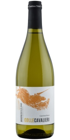 Вино Колли Кавалери Пекорино Терре ди Кьети белое сухое 0,75л