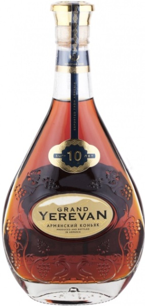 Коньяк армянский Гранд Ереван 10 лет 0,5л