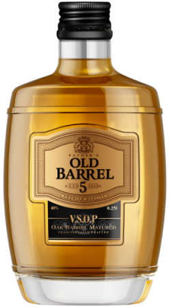 Коньяк Фазерс Олд Баррель 5 лет 0,25л