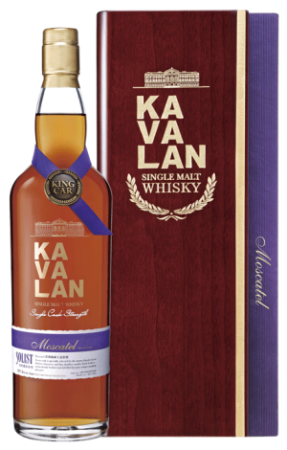 Виски Кавалан Солист Москатель Сингл Каск Стренгс 0,75л п/у