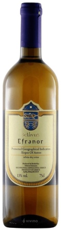 Вино Эфранор Склавос Слопес оф Аэнос белое сухое 0,75л
