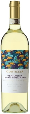 Вино Верначча ди Сан Джиминьяно Кортезза белое сухое 0,75л