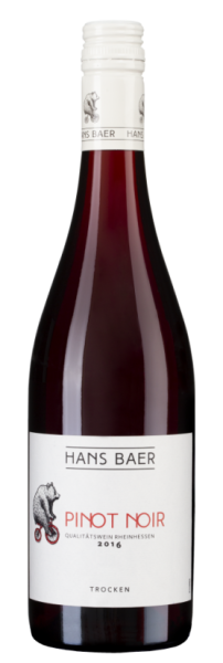 Вино Ханс Баер Пино Нуар красное полусухое 0,75л