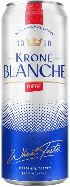 Пивной напиток Крон Бланш 0,45л ж/б