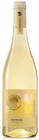 Вино Терре ди Рай Шардоне Тревенецие белое сухое 0,75л