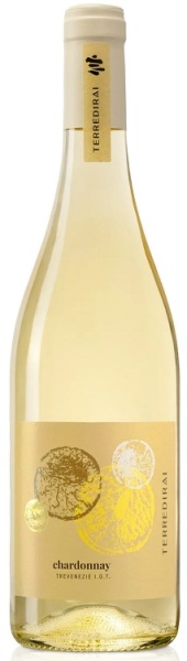 Вино Терре ди Рай Шардоне Тревенецие белое сухое 0,75л