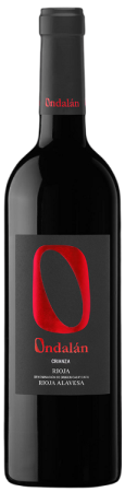 Вино Ондалан Крианца Риоха красное сухое 0,75л