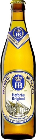 Пиво Хофброй Оригинал 0,5л бут.