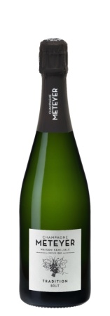 Игристое вино Шампань Метейе Брют Традисьон белое брют 0,75л