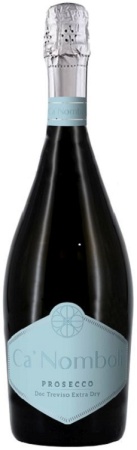 Игристое вино Просекко Ка Номболи Тревизо Экстра Драй белое сухое 0,75л