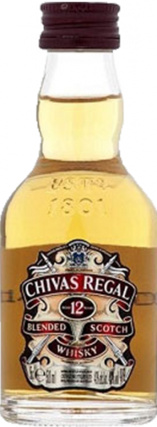 Виски Чивас Ригал 12 лет 0,05л