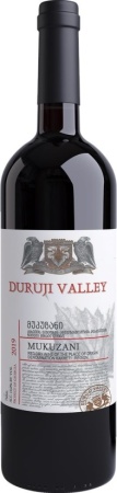 Вино Мукузани Дуруджи Вели Кахетия красное сухое 0,75л