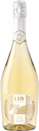 Игристое вино безалкогольное Юби Бюль Зеро белое полусладкое 0,75л