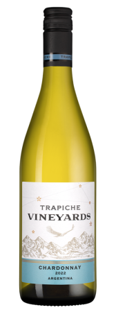 Вино Трапиче Шардоне Мендоса белое сухое 0,75л
