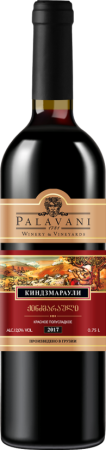 Вино Палавани Киндзмараули красное полусладкое 0,75л