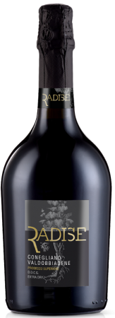 Игристое вино Просекко Вальдоббьядене Супериоре Конельяно Радизе белое брют 0,75л