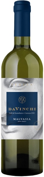 Вино ДаВинчи Мальвазия белое полусладкое 0,75л
