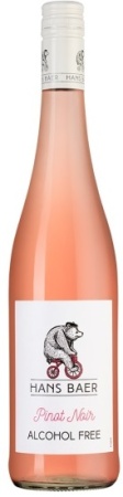 Вино безалкогольное Ханс Баер Пино Нуар розовое сладкое 0,75л
