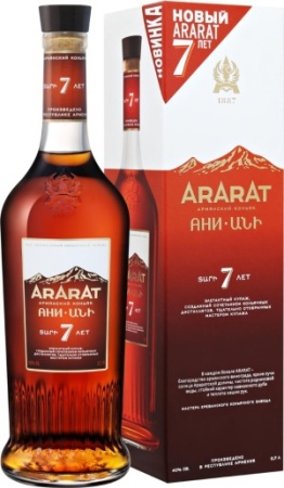 Коньяк армянский Арарат Ани 7 лет 0,5л п/у