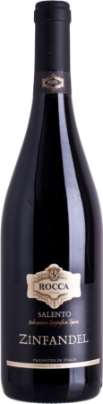 Вино Анжело Рокка Зинфандель Саленто красное сухое 0,75л