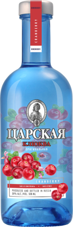 Настойка Царская Оригинальная Клюква 0,5л