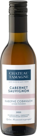 Вино Шато Тамань Каберне Совиньон розовое сухое 0,187л