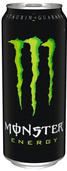 Напиток энергетический б/алк. газ. Monster Energy Green 0,5л ж/б