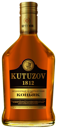 Коньяк Кутузов 4 года 0,25л