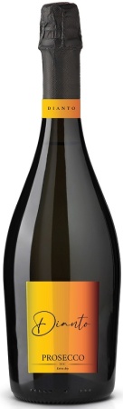 Игристое вино Просекко Дианто белое сухое 0,75л