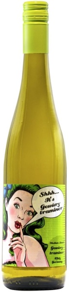 Вино Шшш… Это Гевюрцтраминер белое полусладкое 0,75л