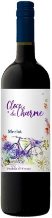 Вино Кло дю Шарм Мерло красное сухое 0,75л