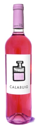 Вино Калабудж Валенсия розовое сухое 0,75л