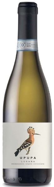 Вино Упупа Лугана белое полусухое 0,75л