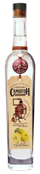 Настойка горькая Самогон Крафтовый Айвовый 0,5л