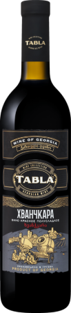 Вино Хванчкара Табла красное полусладкое 0,75л