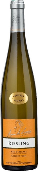 Вино Эльзас Коллексьон Анна де Лавейс Рислинг белое сухое 0,75л