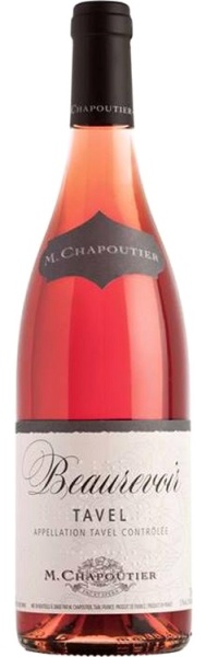 Вино Тавель Боревуар М. Шапутье розовое сухое 0,75л