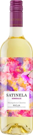 Вино Сатинела Маркес Де Касерес белое полусладкое 0,75л