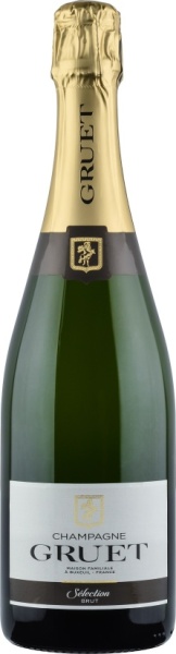 Игристое вино Шампань Грюэ Селекшн белое брют 0,75л
