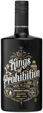 Вино Аль Капоне Кингс оф Прохибишэн Ред Бленд красное полусухое 0,75л