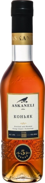 Коньяк грузинский Асканели 5 лет 0,25л 