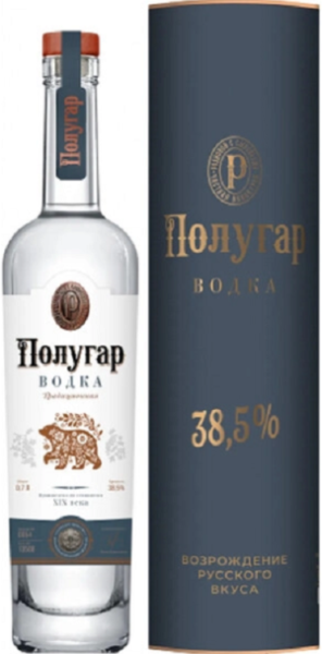 Водка Полугар 0,7л п/к