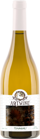 Вино Цинандали Артвайн белое сухое 0,75л